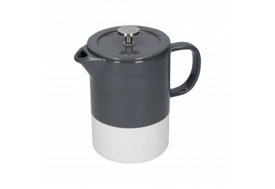 La Cafetiere Barcelona Ceramic Cafetiere Cool Grey (6 cup / 850ml)